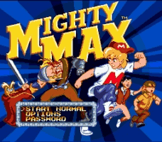 Adventures of Mighty Max,The Title Screen